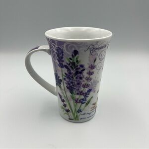 Lavender Floral Mug
